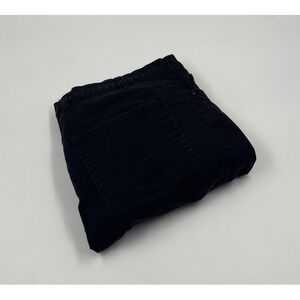 True Nation Athletic Fit Men's 42/28 Black Ankle Denim Jeans